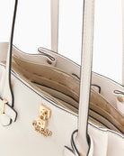 Guess Yesba white bag interior with logo lining – Áines Boutique