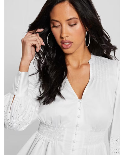 Guess Jeans - LS AVERY TOP