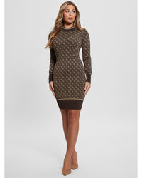 Guess Jeans - LS LISE 4G LOGO SWTR DRESS