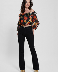Guess Jeans - Off Shoulder Shani Ruffle Top 