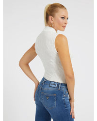 Guess Jeans - SL AVALON MOCK NECK TOP  
