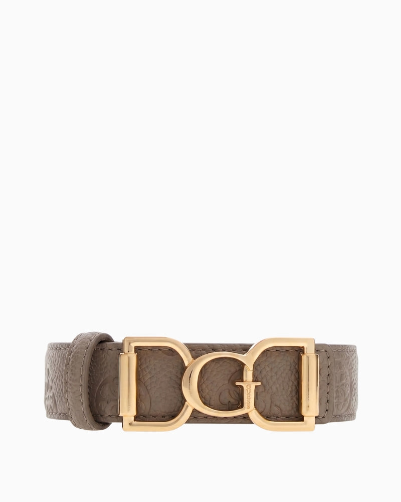 Guess Anise Belt taupe front view