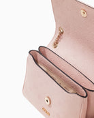 Guess Anise CrossBody Bag in rose interior view