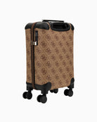Guess Berta 4G Logo Trolley in latte back view with 4G print 1