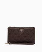 Guess Blake Organizer in brown monogram front view