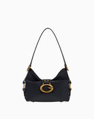Guess Camden Mini Shoulder Bag in black front view