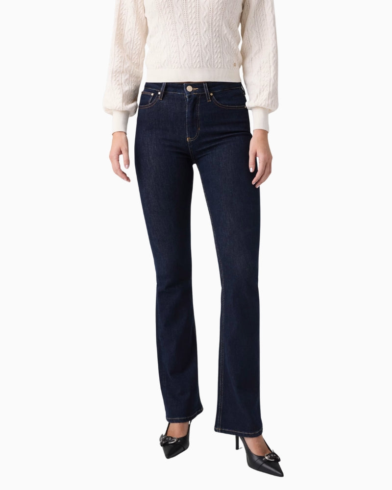 Guess Jeans Sexy Flare Jeans in denim front view