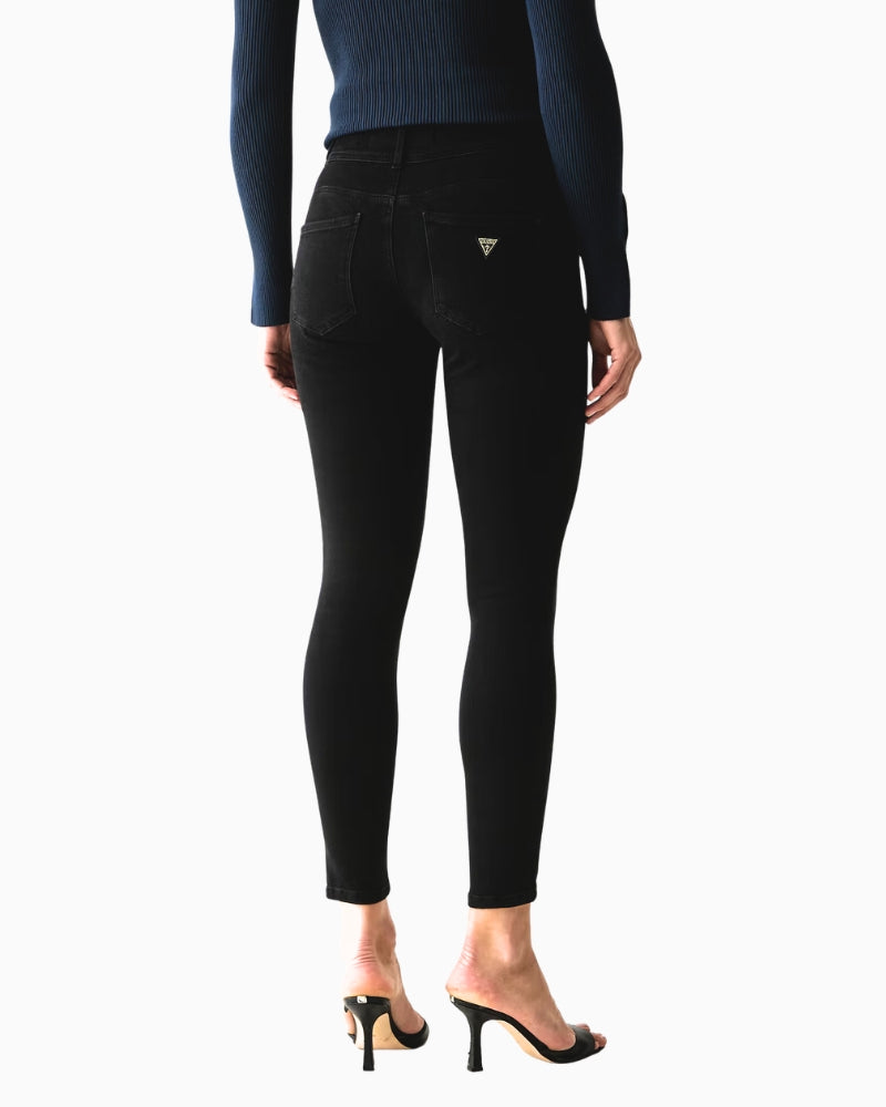 Guess Jeans Shape Up Jeans in Black back view