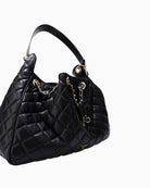 Guess Juliet Hobo Bag in black side view