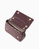 Guess Juliet Xbody Bag in Burgundy interior compartment detail