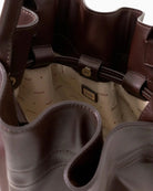 Guess Karima Tote Bag in Brown interior detail