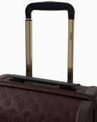 Guess Lenwood 18 In 8-Wheeler in brown handle detail