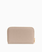 Guess Marsha Saffiano Wallet beige back view – Áines Boutique