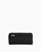 Guess Melody Large Zip Around Wallet in Black back view