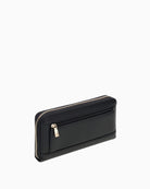 Guess Melody Large Zip Around Wallet in Black zip-around detail
