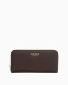 Guess Melody Wallet in brown front view