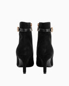Guess Otis Suede Boots in black back view