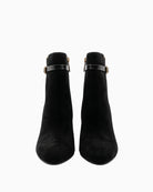 Guess Otis Suede Boots in black front view
