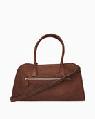 Guess Samantha GF Satchel in brown back view