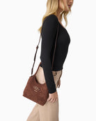 Guess Samantha Mini Tote Bag styled view