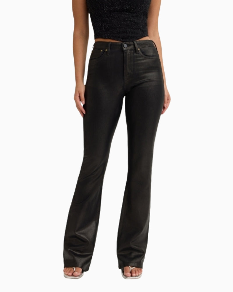 Guess Sexy Flare Lico Jeans in denim front view