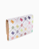 Guess Silia Wallet in multi angled view showing structure 1