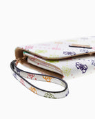 Guess Silia Wallet in multi side profile showing depth 1