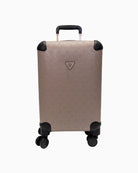 Guess Wilder 18 In 8-Wheeler Trolley in taupe front view
