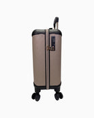 Guess Wilder 18 In 8-Wheeler Trolley in taupe side view