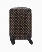 Front view of Wilder Guess cabin suitcase with triangle logo