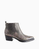 Guess Wynie Leather Boot in Black side view