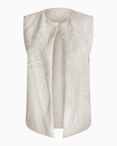 Sani Blu - FAUX FUR GILLET
