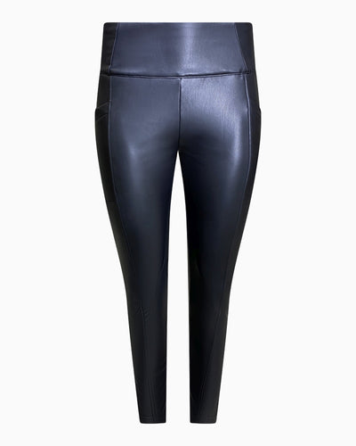 Sani Blu - PU LEGGINGS