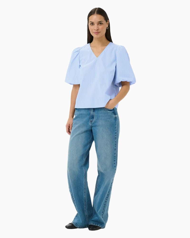 Kaffe KAjosie Blouse full outfit view