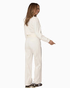 Kimara Renata Pants Silver White side view