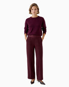 Lacy Trousers in Berry styled view