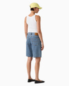 Levi’s Baggy Dad jorts, back view with classic five-pocket detail – Áines Boutique