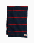Folded view of cotton scarf showing 160x70cm size and light finish