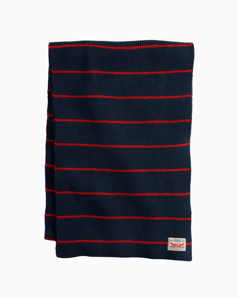 Folded view of cotton scarf showing 160x70cm size and light finish