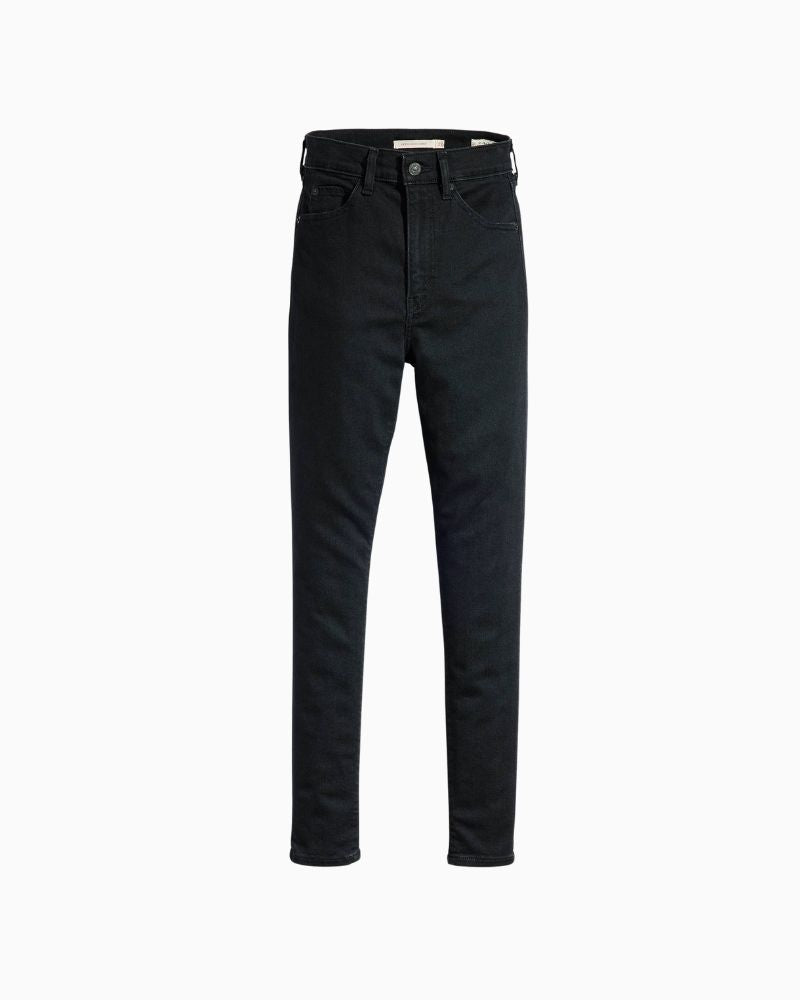 Levi’s Retro High Skinny Jeans in blue stretch denim with high waist and curved back pockets