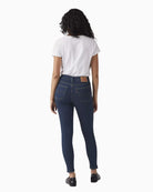 Levi's 721™ High Rise Skinny Jeans in Dark Denim back view