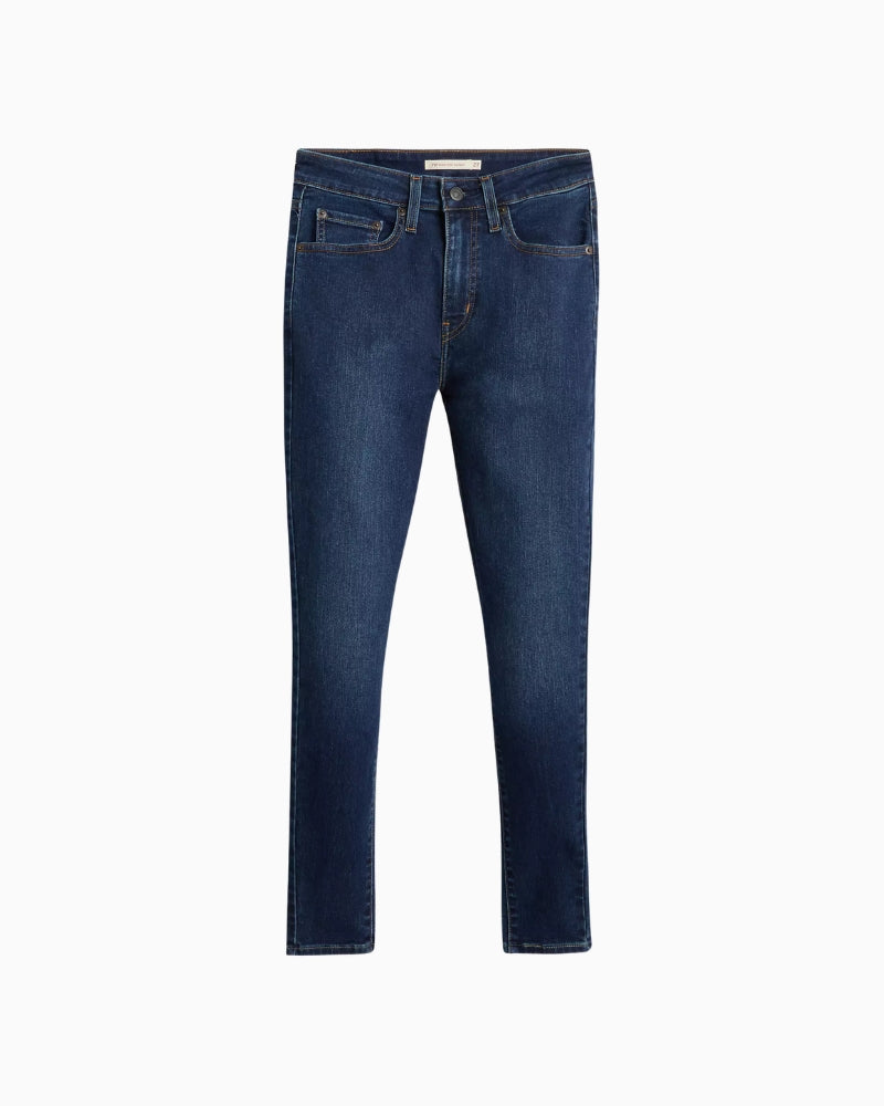 Levi's 721™ High Rise Skinny Jeans in Dark Denim waistband detail