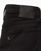 Levi's 726 High Rise Flare Jeans in Black pocket detail