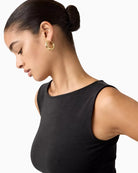 Levi's Blair Boatneck Top Anthracite Night Black product detail