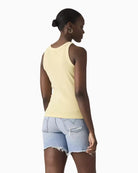 Levi’s Essential Racer Tank French Vanilla back view