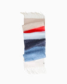 Levi's Fuzzy Scarf Zyla in Moonlight Blue Stripe full view