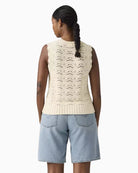Levi's Hope Crochet Tank Top off white back view