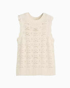 Levi's Hope Crochet Tank Top off white crochet texture detail