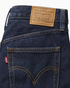 Levi's Ribcage Wide Leg Jeans in Dark Denim pocket detail