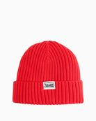Levi's Sunset Beanie in Red front view